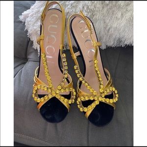 💥100% Authentic Guarantee Gucci leather upper and sole sandals